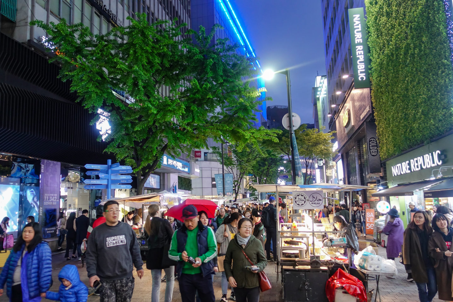 Myeongdong Night Market - MX Chronicles